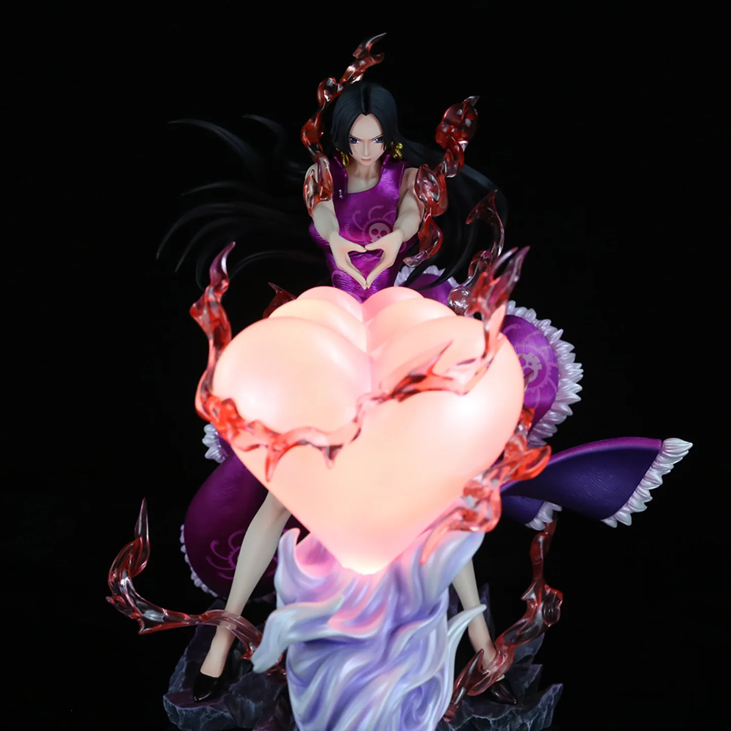 

26cm Anime One Piece Figures Loving Heart Boa Hancock Action Figures Model Scene GK Statue Collection Toys Birthday Gifts