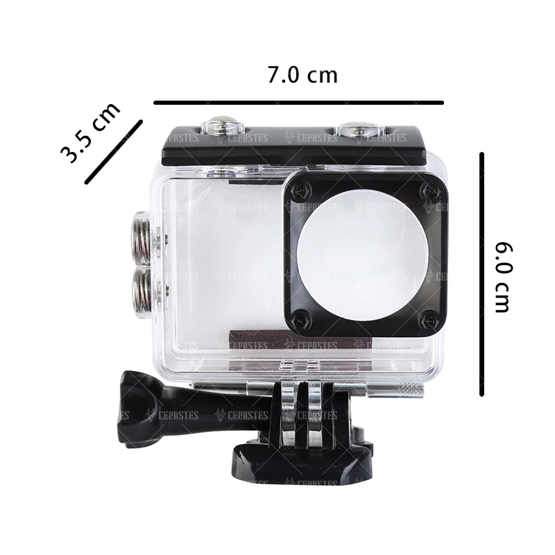 CERASTES Action camera accessories waterproof shell, underwater shell, detachable waterproof shell