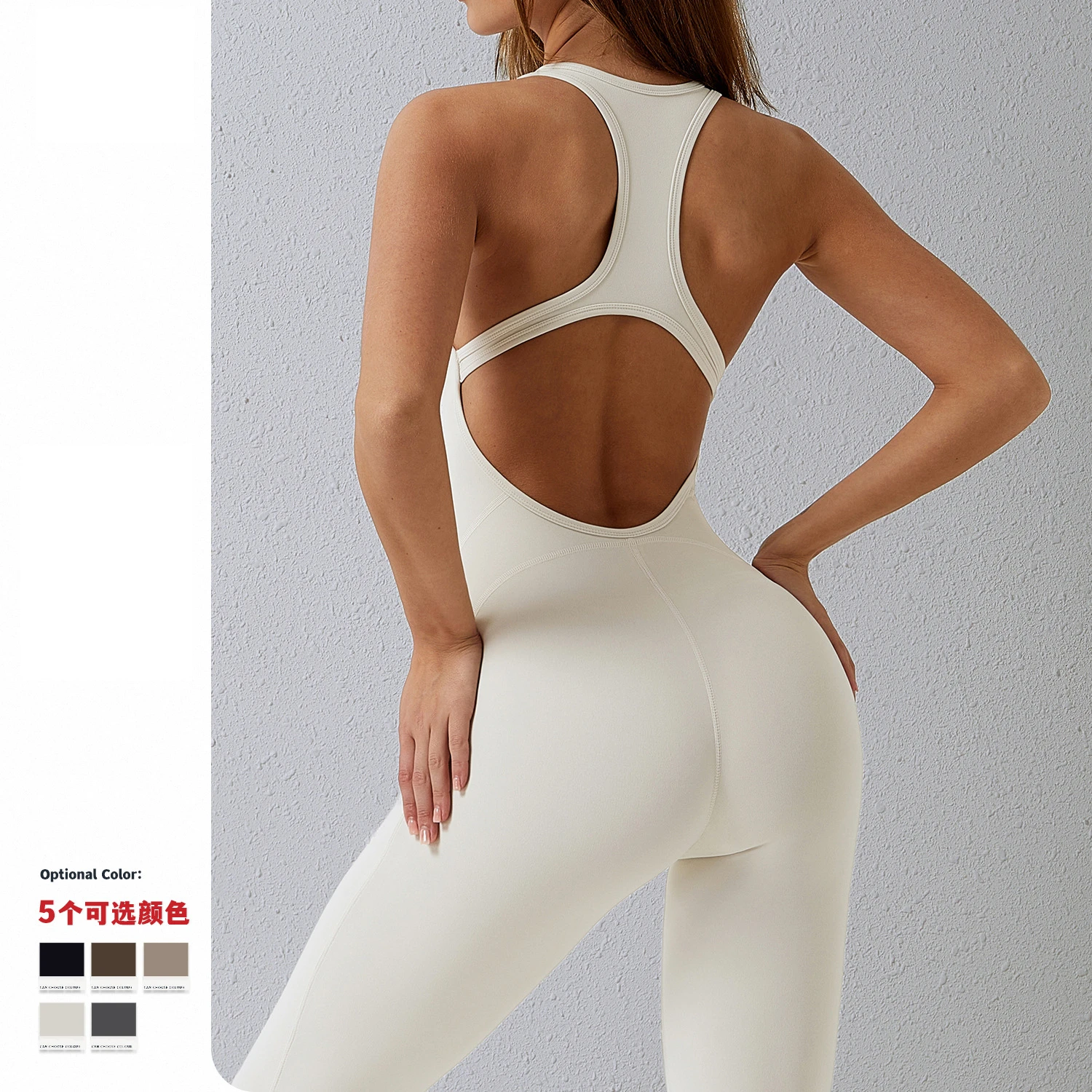

One Piece Jumpsuit Nylon Workout Clothes for Women Yoga Set Gymnastics Leotard Sport Gym Outfit Ballet Bodysuit Body Coverall