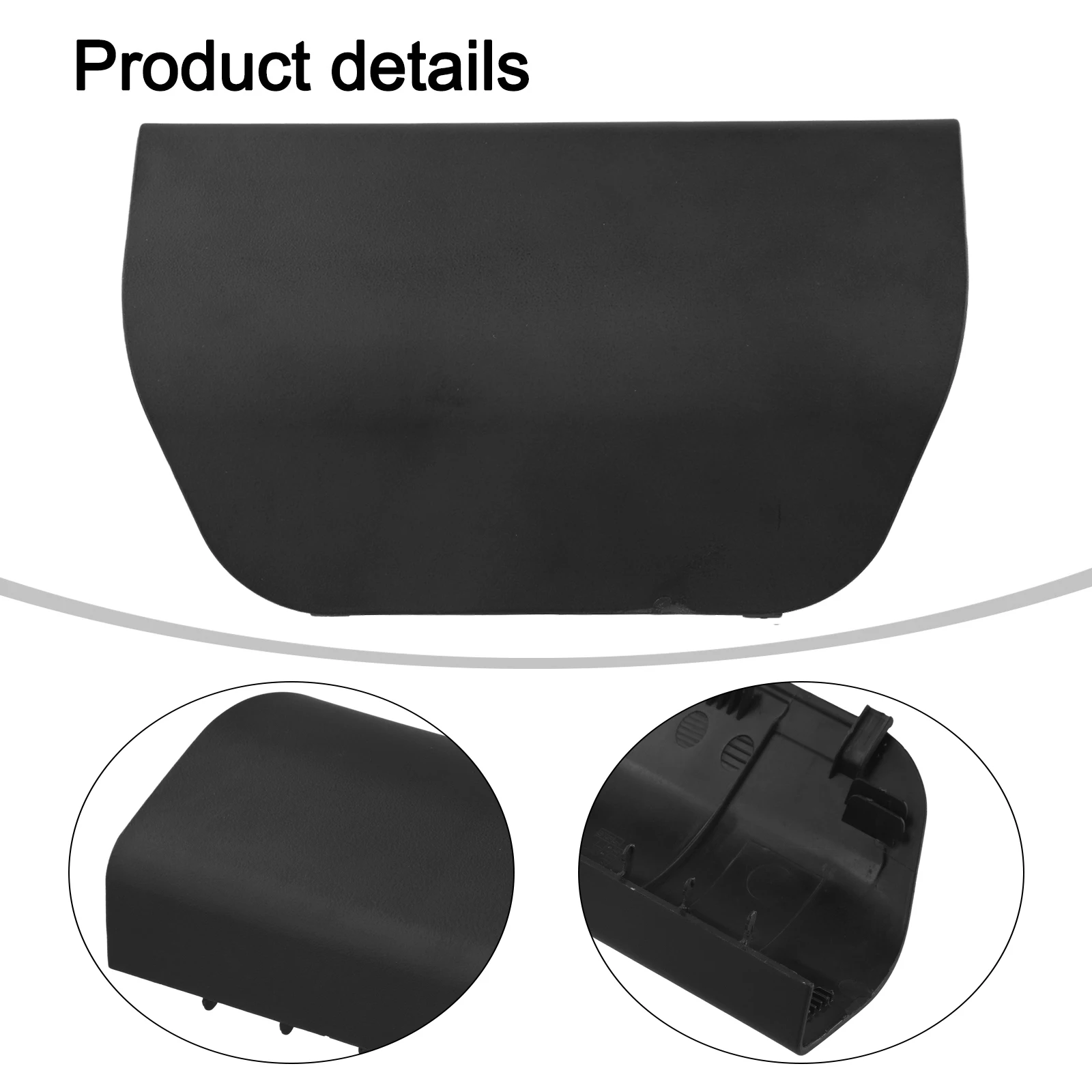 Car Upper Center Windshield Frame Cover For BMW For Z4 For E85 2003-2008, Black ABS Plastic Replacement Part OEM 54347016892 view 4