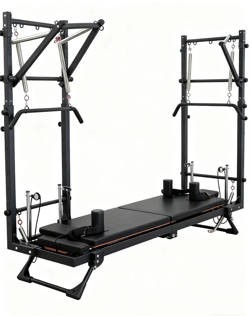 Commercial Foldable Portable Pilates Semi-High Core Bed Home Fitness Yoga Equipment Pilates Innovation Tower Health