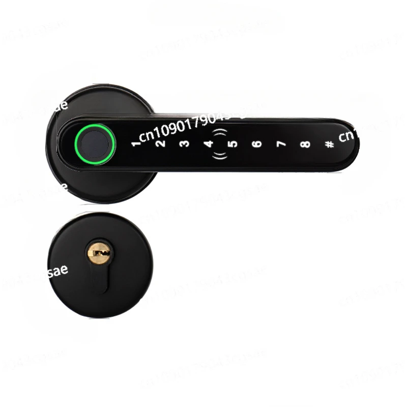 New Indoor Smart Lock, Graffiti, All, Bluetooth Handle Lock, Wooden Door Lock, Fingerprint Password Office