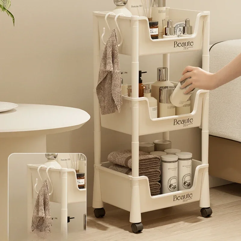 

t Salon Trolley Acrylic Cart Storage Hospital Food Spa Salon Trolley Machine Lashes Carrito Salon De Belleza Furniture ZT50ST