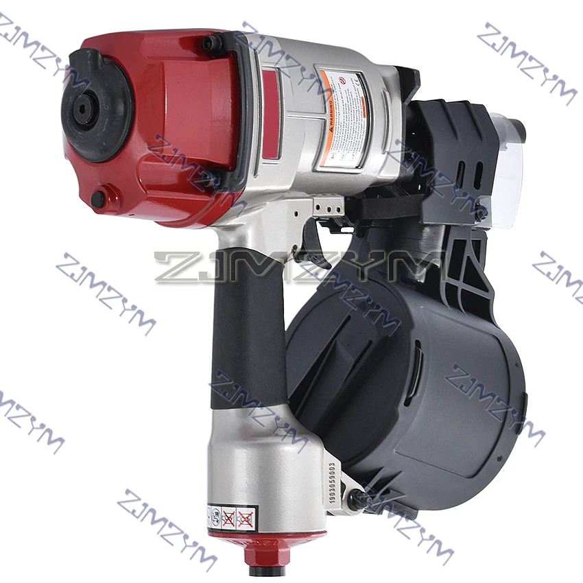 Coil Nailer CN90 Nail Gun for 57-90mm Nails Air Tools Power Tools Nail Gun 200-300 nails For Framing Fencing Wood Pallet Housing