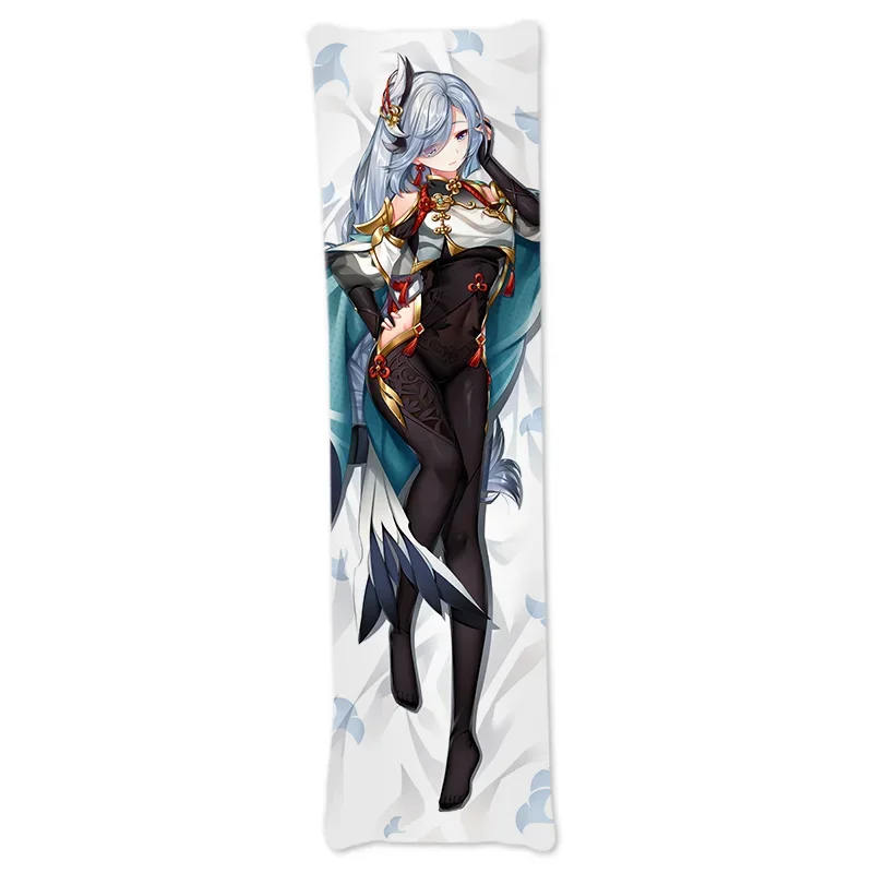 Game Genshin impact Shenhe hugging body pillow case cushion otaku pillow case dakimakura Shenhe cosplay pillowcase cover