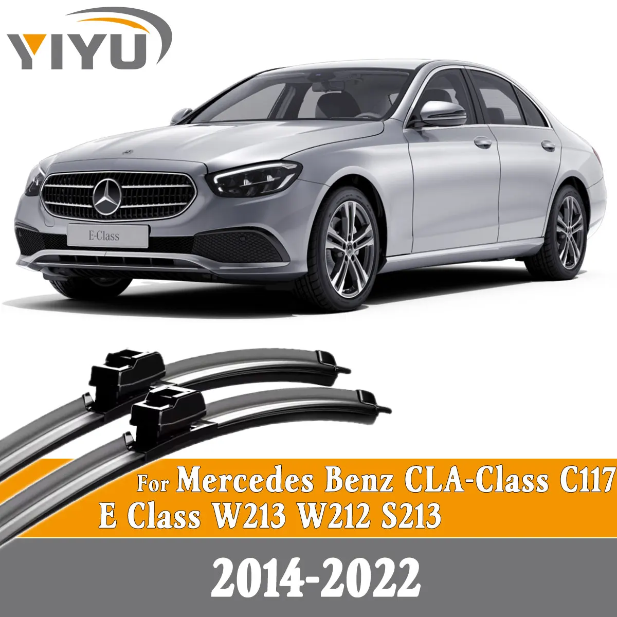 شفرات ممسحة أمامية للسيارة لسيارة Mercedes Benz CLA-Class C117 E Class W213 W212 S213 2014-2022 ملحقات الزجاج الأمامي