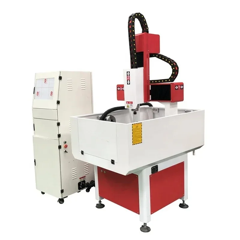 Aluminum Metal Mould CA-6060 Cnc Router Machine For Copper Stainless Steel Brass Silver Engraving