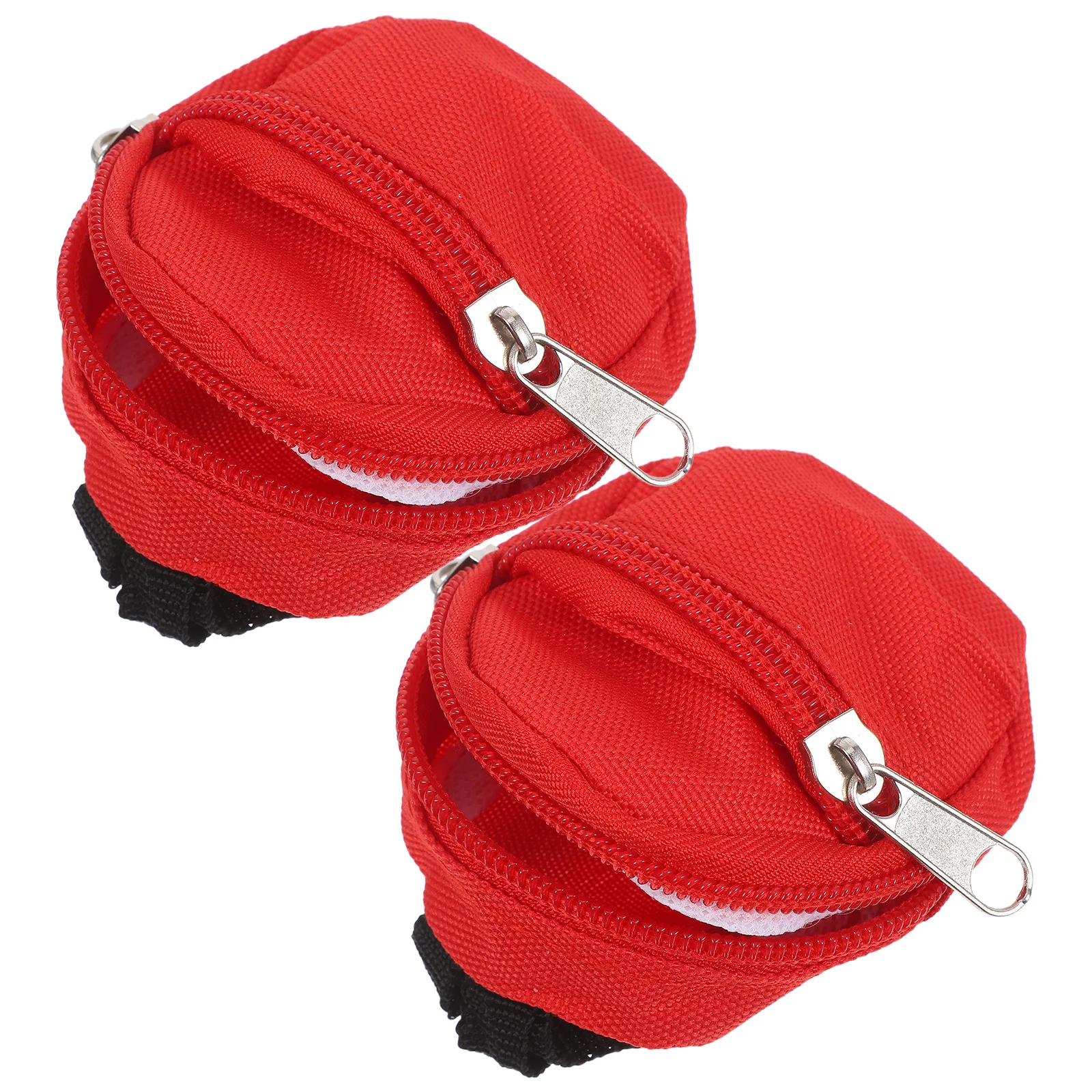 2 قطعة حقيبة ظهر صغيرة لطيفة بسحاب مقاس 1:6 حقائب مدرسية مصغرة لبيت الدمى للمشاهد الصغيرة وإكسسوارات الأزياء والعرض #6