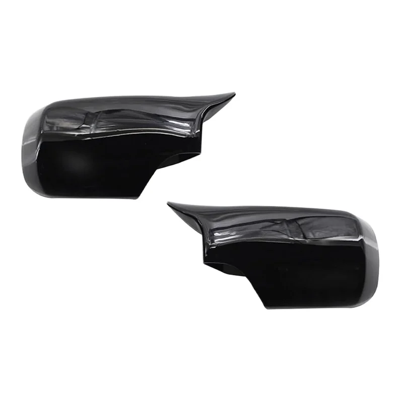 

Gloss Black for BMW E46 1998-2005 Sedan 325i 328i 330i Side Door Mirror Cover Caps 51168238375/51168238376