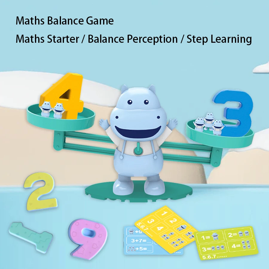 Kinderen Vroeg leren Puzzel Balans Wiskundespellen Studenten Rekenen Desktopspellen Jong optellen en aftrekken Leren speelgoed