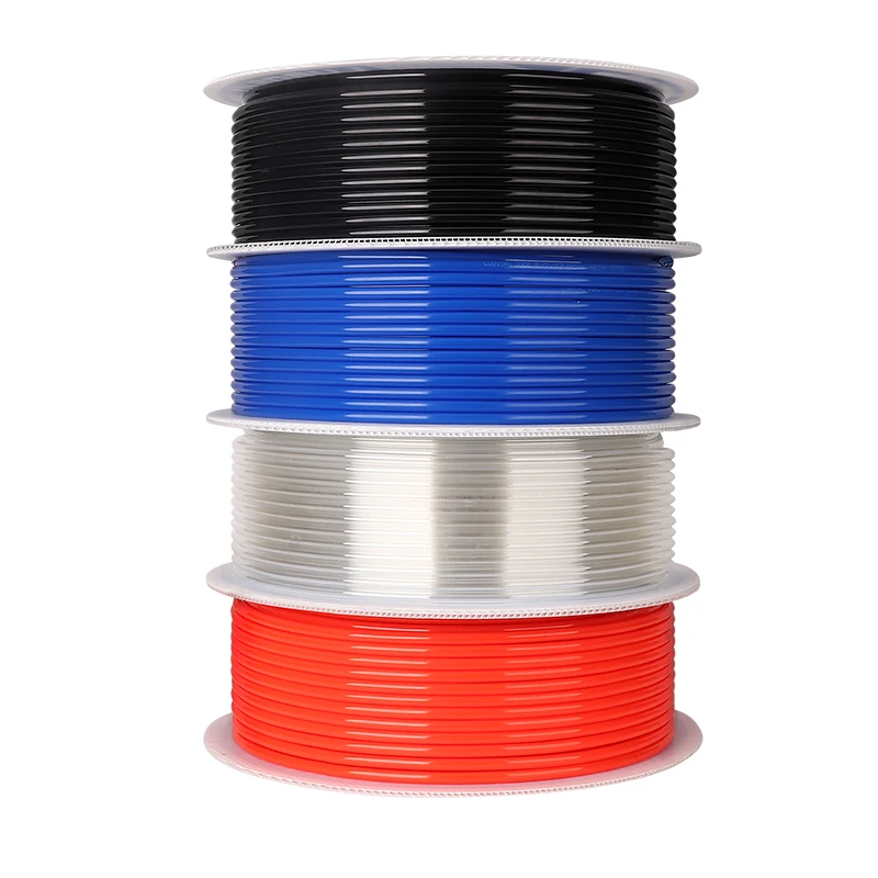 10 Meter 4mm 6mm 8mm 10mm 12mm 14mm 16mm PU Pipe Pneumatic Tube Air Tubing Component Pneumatic Air Hose Compressor Polyurethane