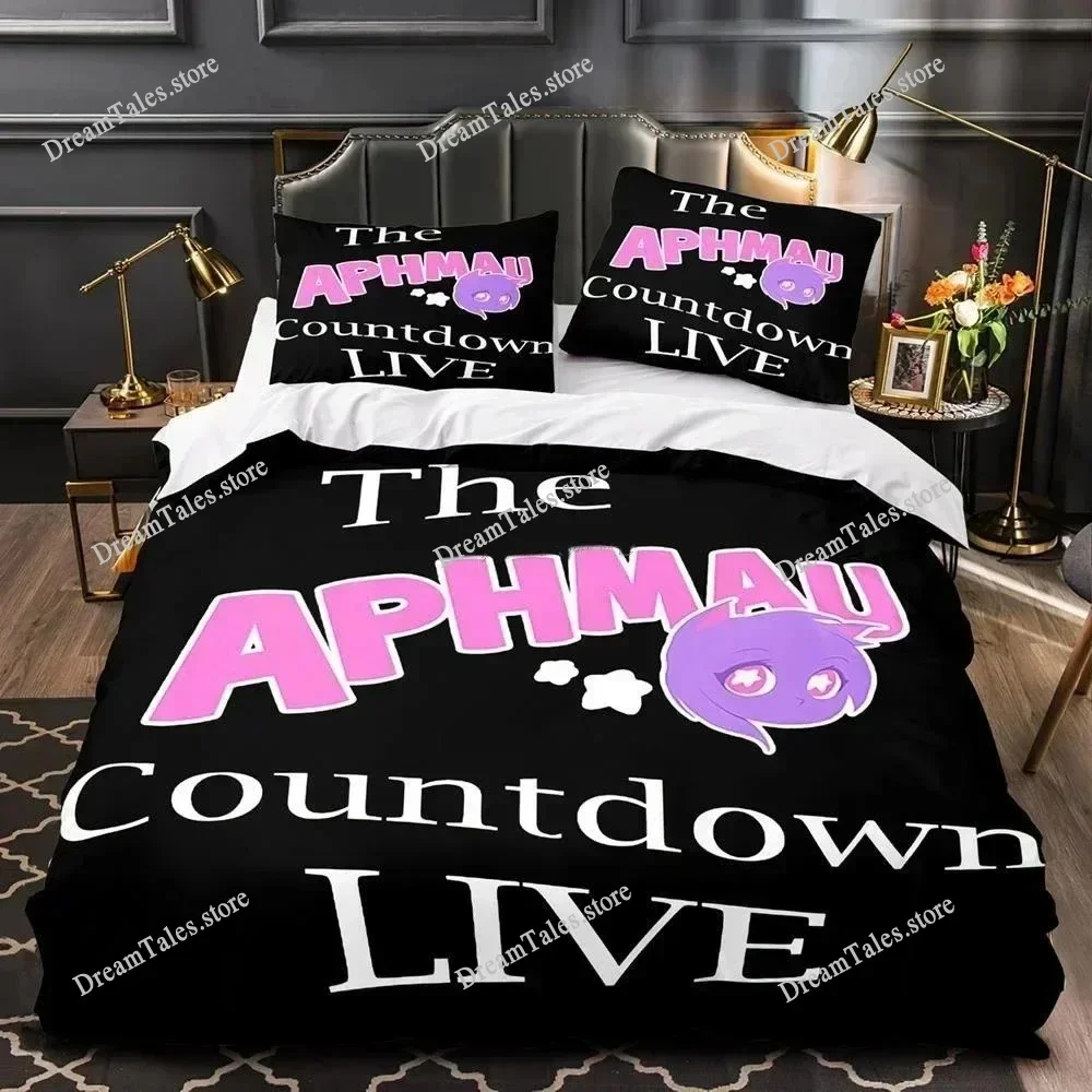 Aphmau Luxury Bedding Set Japan Anime Cartoon Duvet Cover Set Comforter Bedspread Linen Twin Single Size Printed Home Textile741