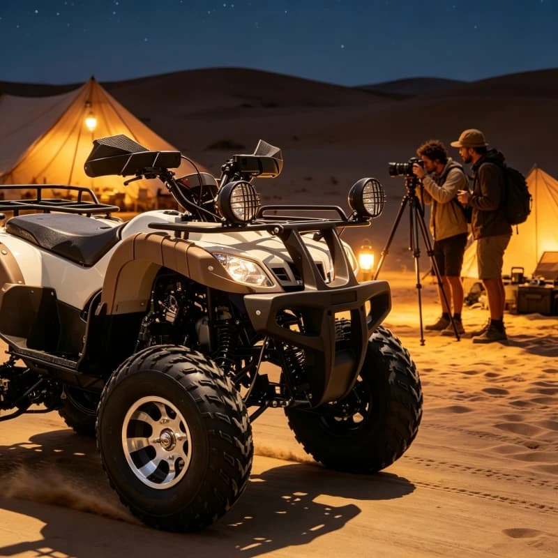Independent Suspension Beach Buggy 380cc 4x4 ATV Quad for Smooth Sand Trail Riding Customized High Quality Hot Sale