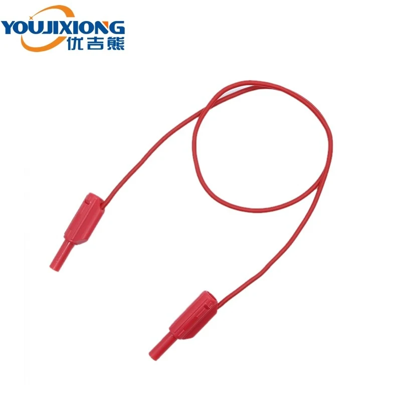 5Pcs Safety 3mm Banana Plug S302 Power Test Line Tianhuang/Yalong K3 Safety Sheath Test Wire