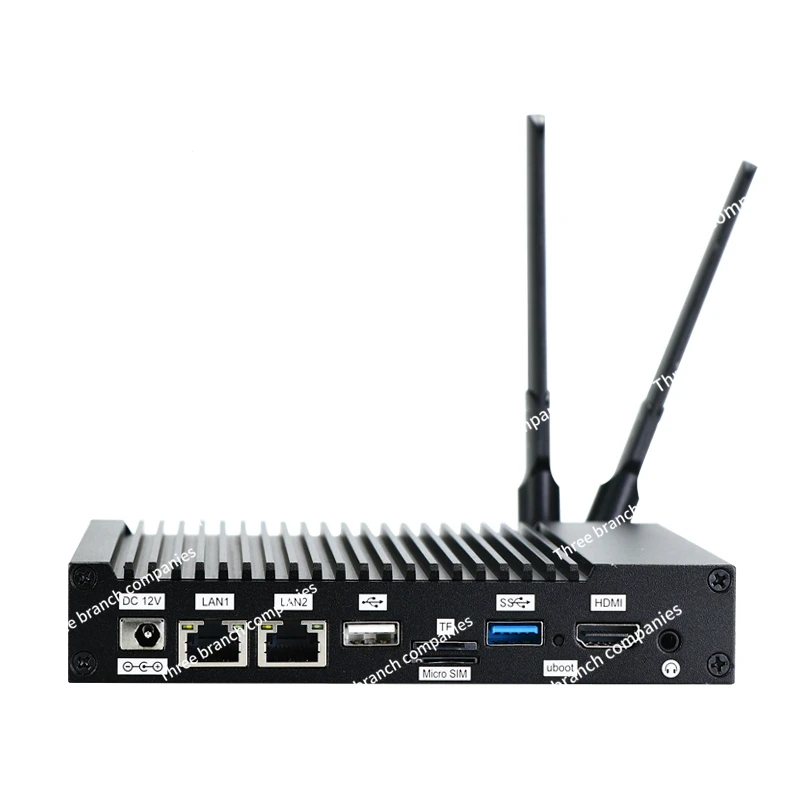 4G Module Interface Mali-G52 2EE 2GB LPDDR4 Fanless AI Edge Computer Mini PC For Industrial Control