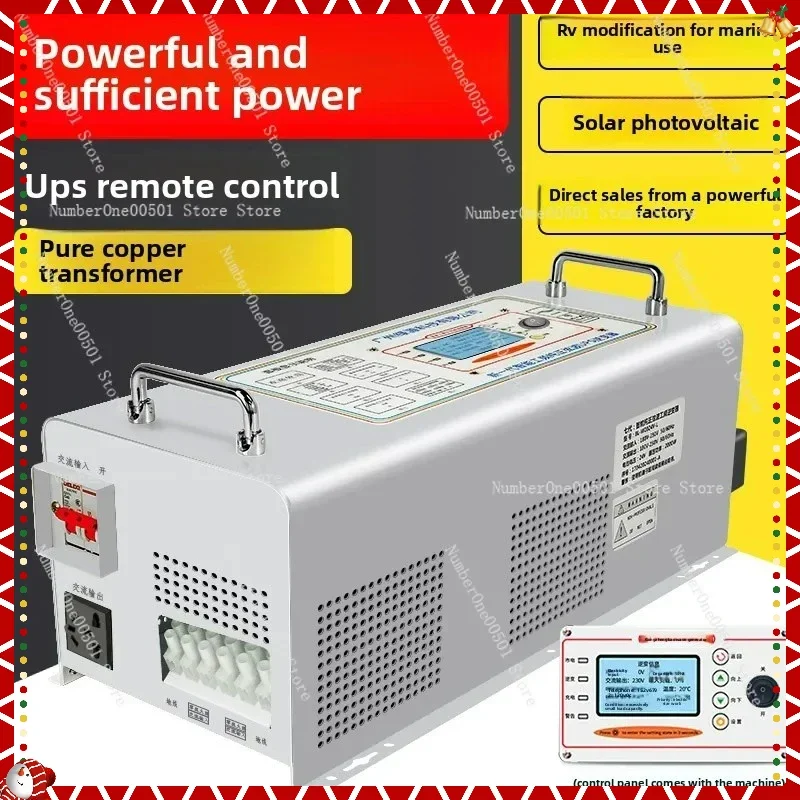 

Инвертор с чистой синусоидальной волной для преобразования частоты питания, 12В в 220В, для автодомов, солнечных систем, зарядных устройств, высокомощный преобразователь.