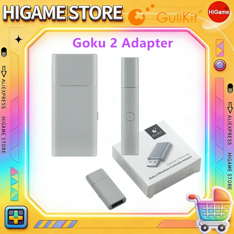 GuliKit Goku 2アダプター対応 GuliKitコントローラー/Xbox/PS5 超高速 - 完全コントロール