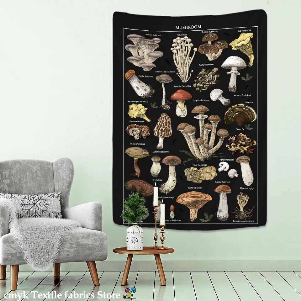 Schwarz Pilz Beispiel Bild Wan – Home Decor Examples Bewertung und Preis