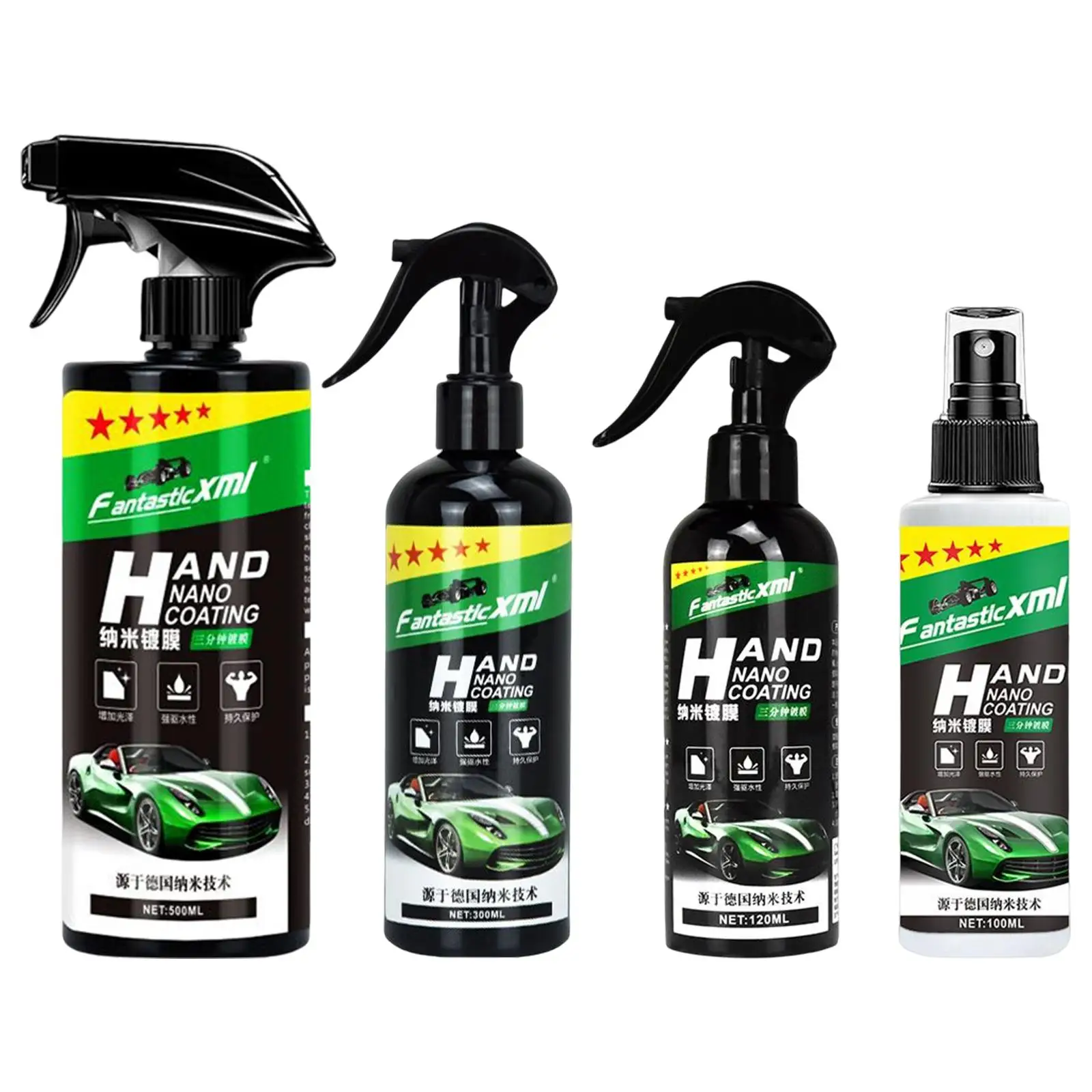 Nano Ceramic Spray Coating Waterproof Paint Protection Car Wax Polish Liquid