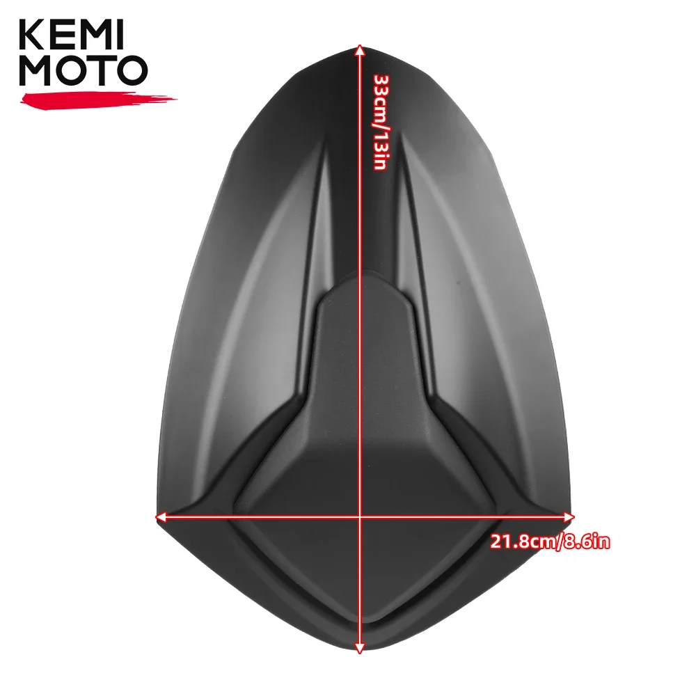 

RS765 2024 Rear Seat Cover For Street Triple RS 765 2020 2023 Motorcycle Fairings Rear Passenger Pillion Seats KEMiMOTO