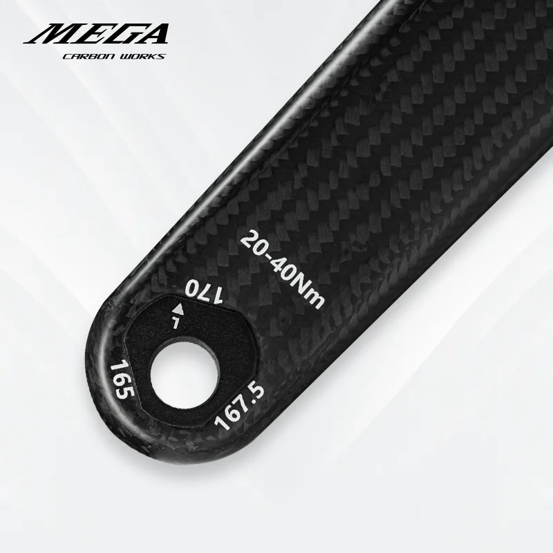 Competitive prices carbon cranks adjustable length 165mm 167.5mm
