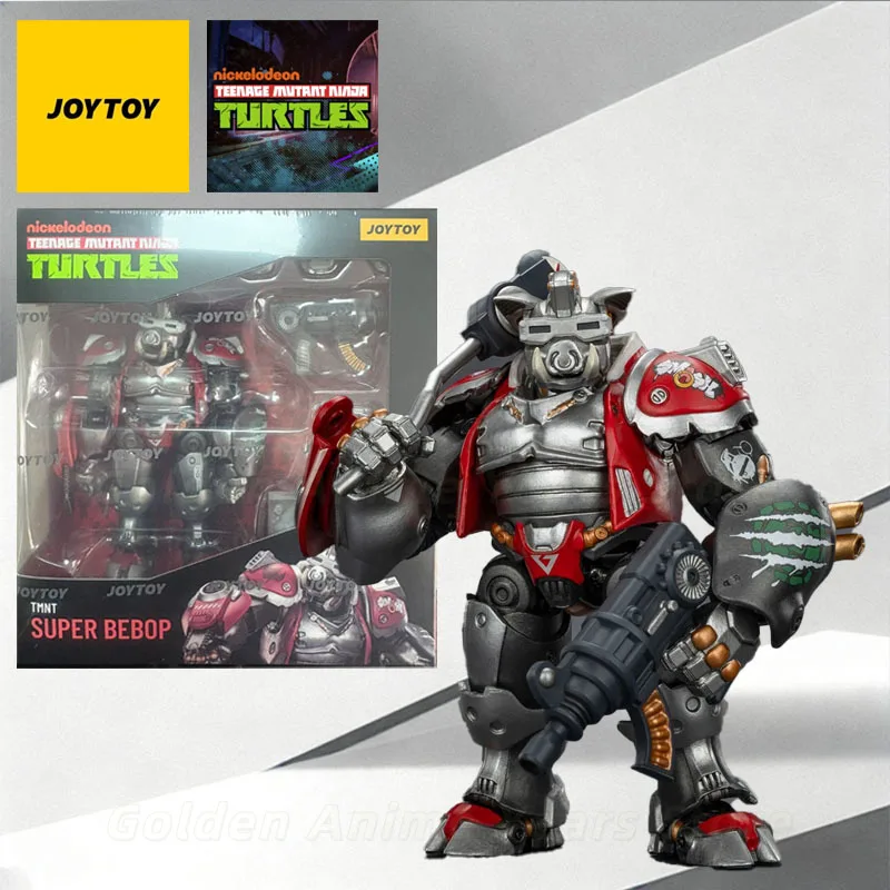 JOYTOY Original Model Kit Teenage Mutant Ninja Turtles Michelangelo Anime Action Figure Collectible Model Toys for Boys - view 3