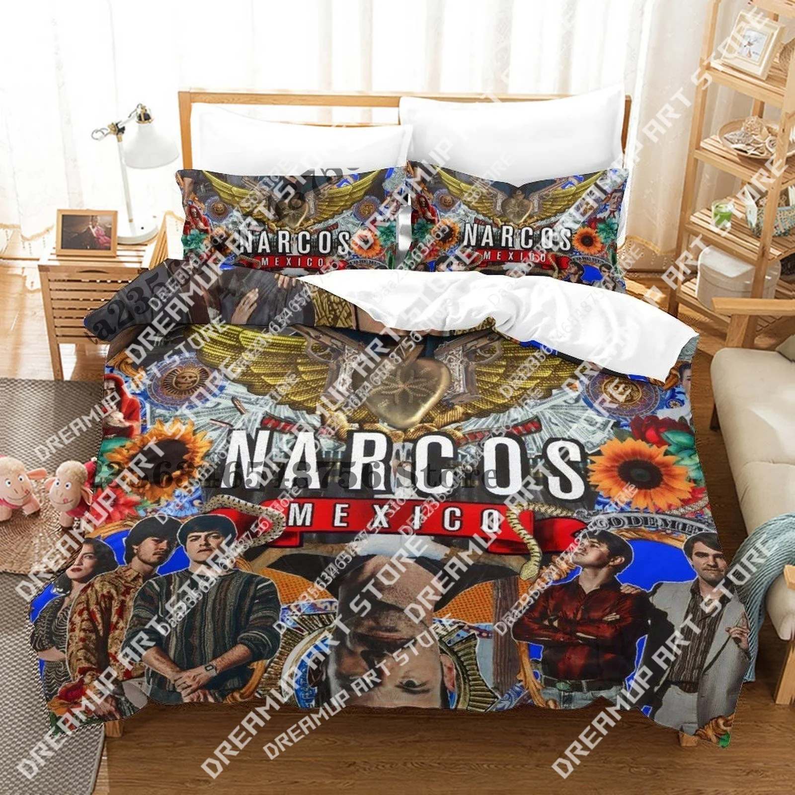 parure-de-lit-narcos-imprimee-en-3d-ensemble-de-literie-simple-double-queen-king-size-pour-chambre-d'enfant-et-adulte