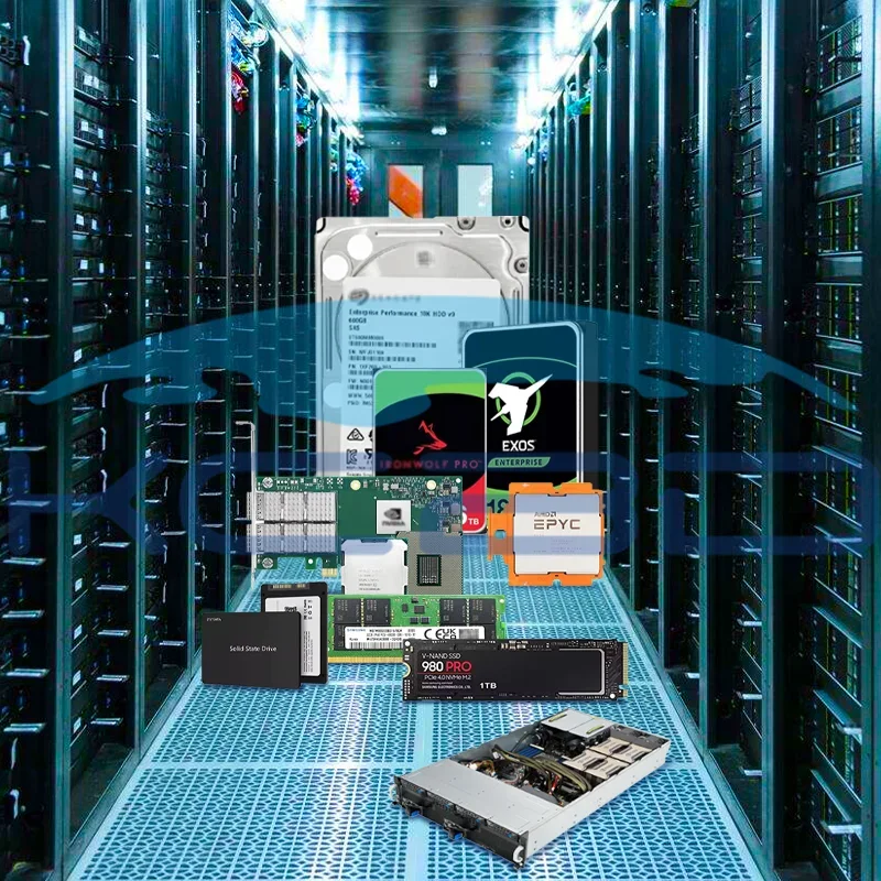 بطاقة واجهة الشبكة PCle 14W 25GbE محول الخادم ثنائي المنفذ xSmartNIC-500-BIW بطاقة واجهة الشبكة