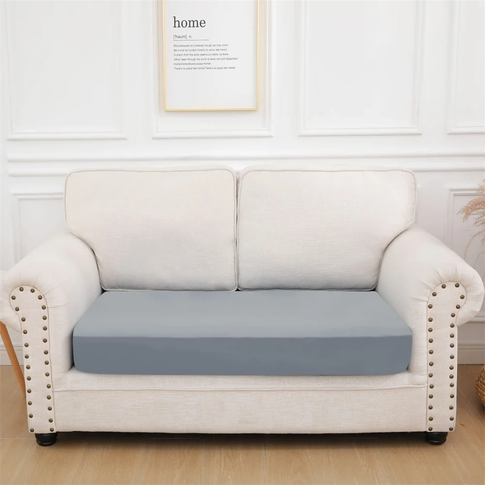 Olanly Impermeável Sofá Assento Almofada Capa, Sofá Capa, Lavável, Stretch, Slipcovers para Animais de Estimação, Elastic Bottom