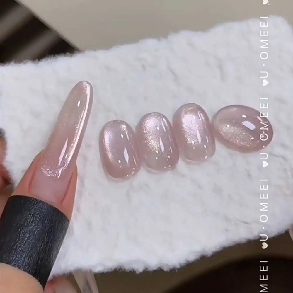 

Гель-лак для ногтей UOMEEI Champagne Sparkling Water Cat Eye, 15 мл, полуперманентный, с эффектом магнитного эффекта, для салонов красоты.