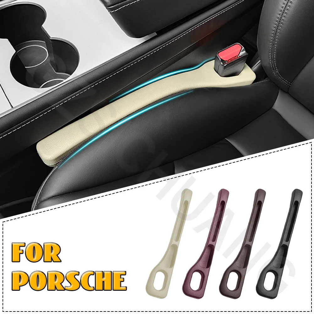 

Car Seat Gap With Slot Storage Plug For Porsche Panamera 911 918 987 997 992 GT3 Leak Proof Filling Strip Interior Accessories