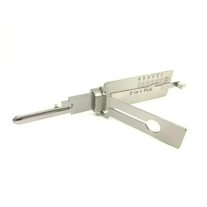 

Original KW5 2in1 6 Pins For Door Locks Locksmith Picks Locksmith- Locksmith Stainless Steel Lock Pick