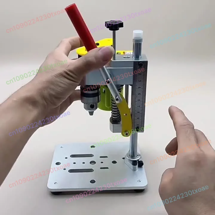 

Mini Desktop Drill Press DIY Precision Electric Drill for Phone Repair Watchmaking Home Use Drilling Milling Tool