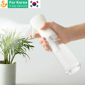 고압 스프레이 병, 리필 가능한 병, 연속 미스트 급수 캔, 자동 살롱 이발소 물 분무기, 200ml 