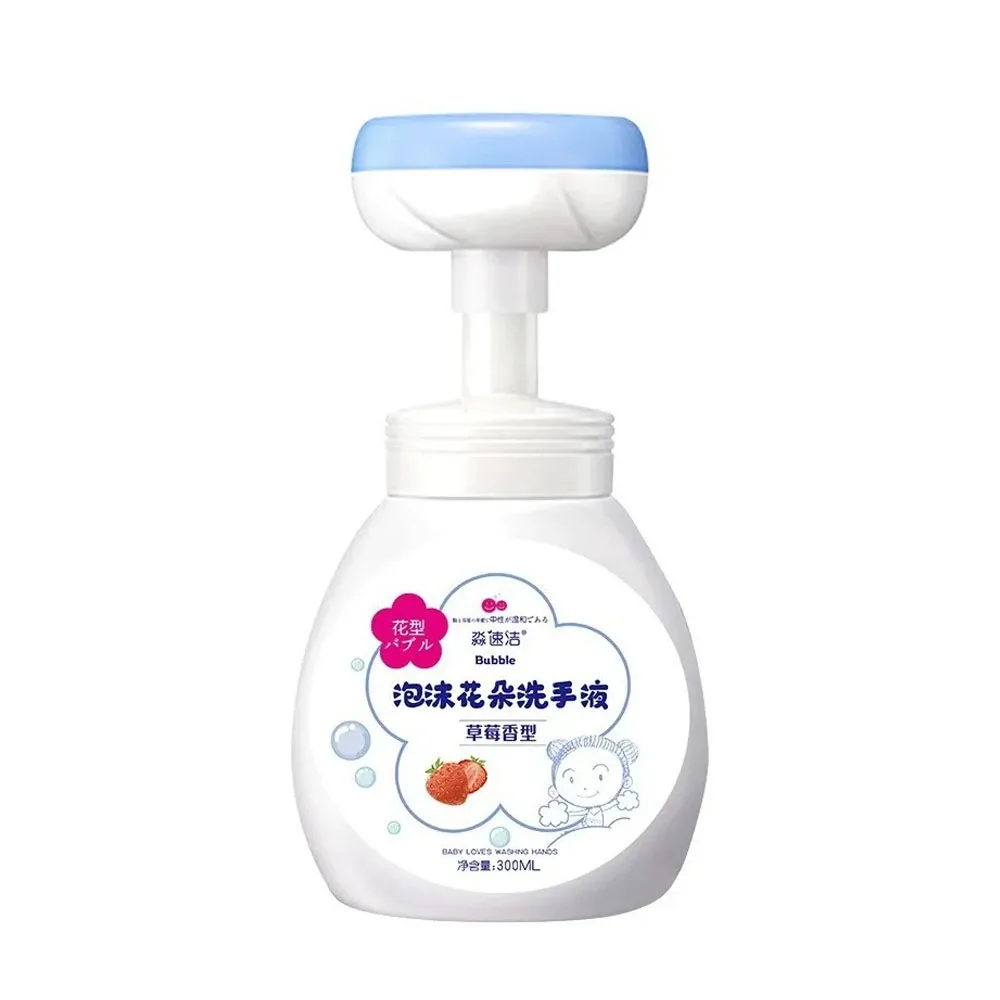 300ML Hand Sanitizer Foam Flower Shaped Fragrance Durable Antibacterial Clean Household Adult Children Press Bottle Hand Soap