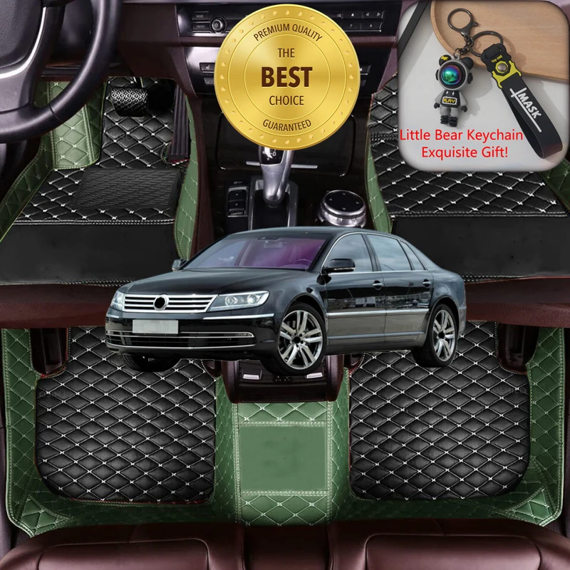 تخصيص صالح لشركة فولكس فاجن فايتون صالون 2002-2016 الحصير سيارة فاخرة اكسسوارات السيارات السجاد الحصير محرك اليد اليسرى/اليمنى