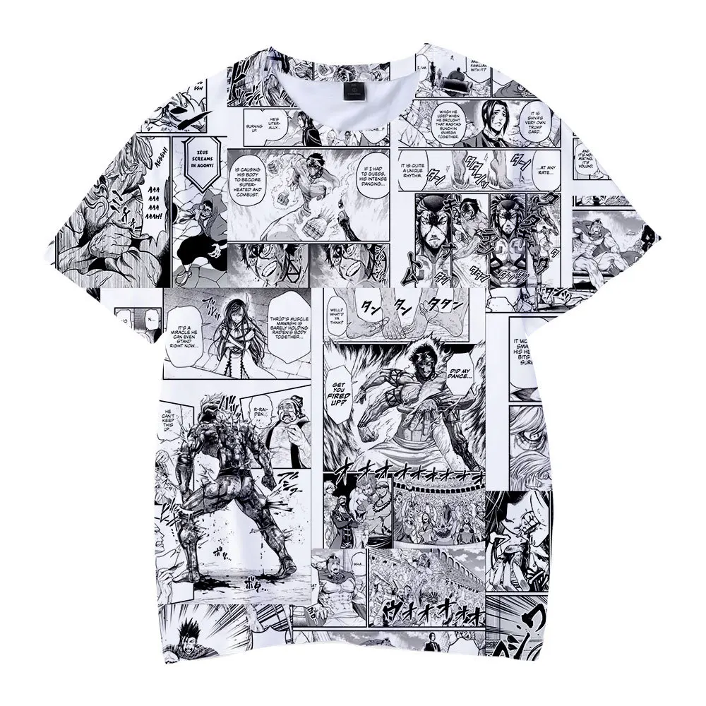 

Camisa de манга curta de harajuku dos homens de harajuku roupas de hip hop camisa de манга curta