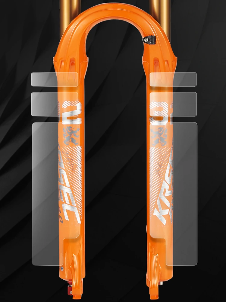 AliExpress KRSEC MTB Fork Stickers PVC Protector Bike Paster Scratch-Resistant Protector Bike Stickers Guards Bike Frame stickers protective film