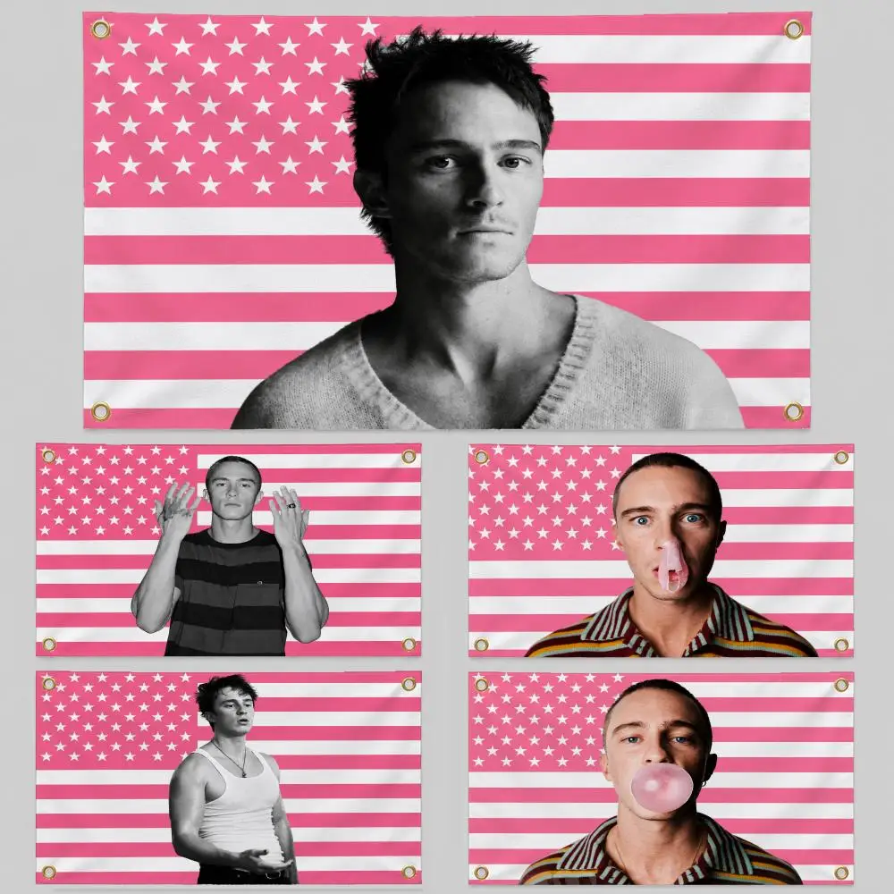 Celebrity Drew Starkey Rafe Cameron Flags Wall Hanging Background Flag Wall Decor Banners for Outdoor Bedroom Dorm Room Decor