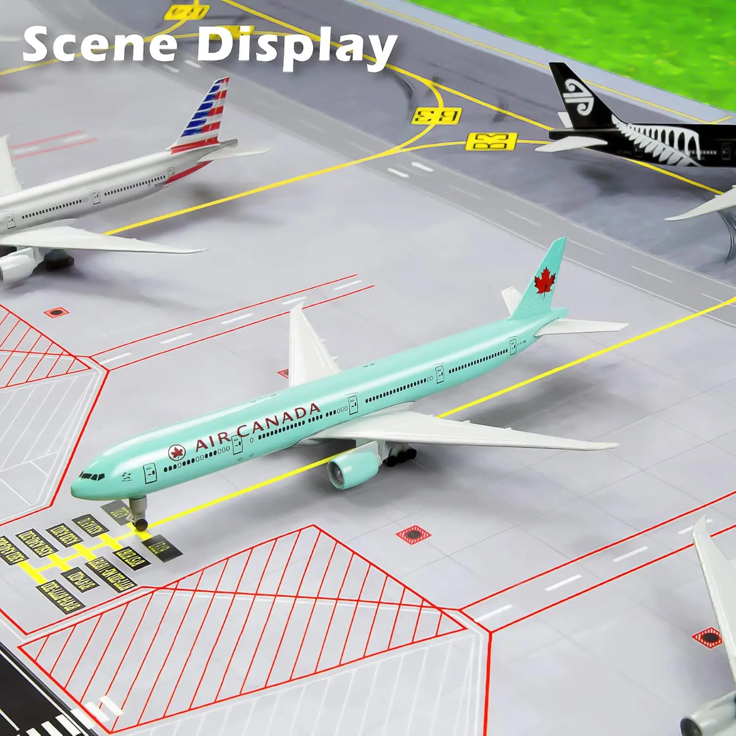 20cm para ar canadá b777 avião modelo simulação escala aeronave modelo de aeronave estática para coleção ou presente