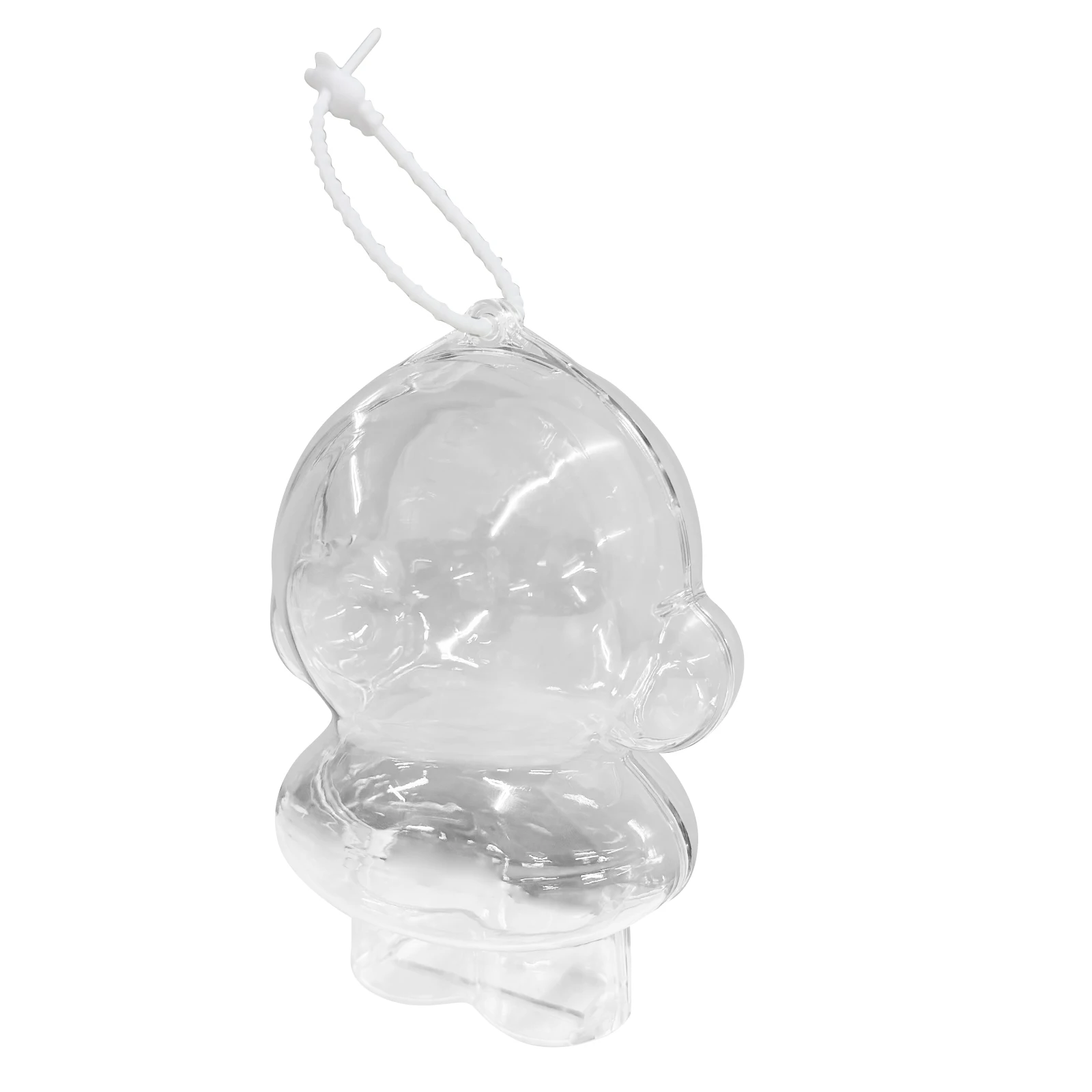 Transparent Doll Dust Case Storage Case Protective Cover for Skull Panda Winter Movement for SP Doll