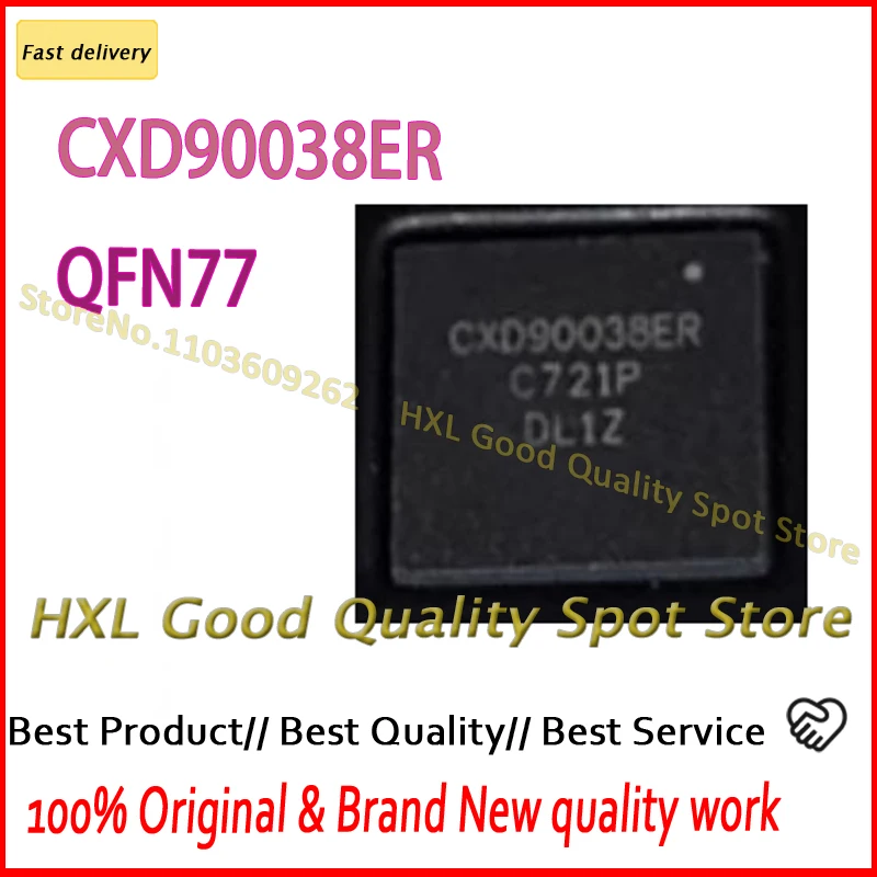 10~100PCS/LOT CXD90038ER QFN CXD90038 IN STOCK 100%GOOD