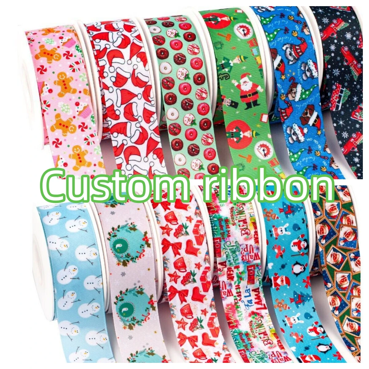 

Custom Printed Grosgrain Ribbon Order for Hair Bow