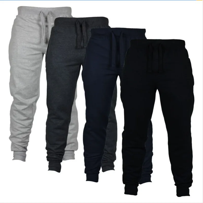 

Men's Casual Solid Color Versatile Sanitary Pants, Spring and Autumn Sports Breathable Harlan Pants, Fashionable Leggings