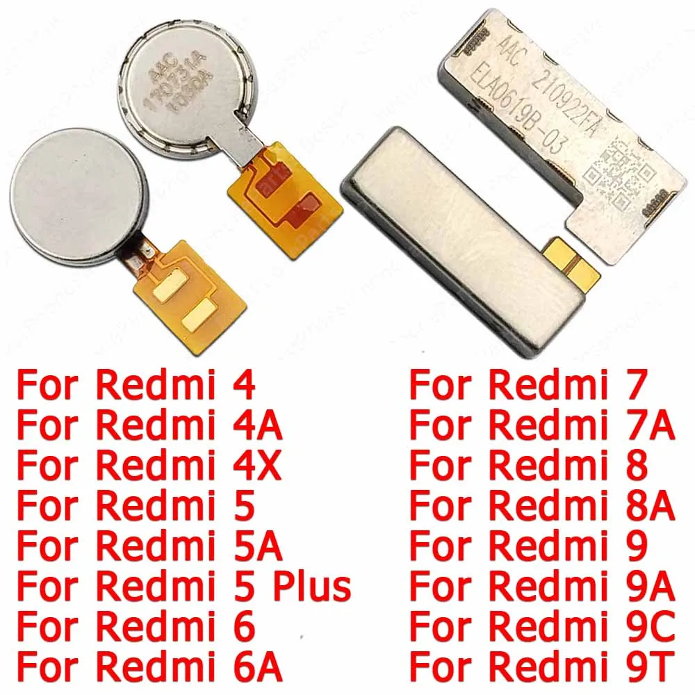 For Xiaomi Redmi 6 6A 7 7A 8 8A 9 9A 9C 9T 4X 4A 5 Plus 5A Flex Cable Ringer Spare Parts Vibration Vibrator Motor