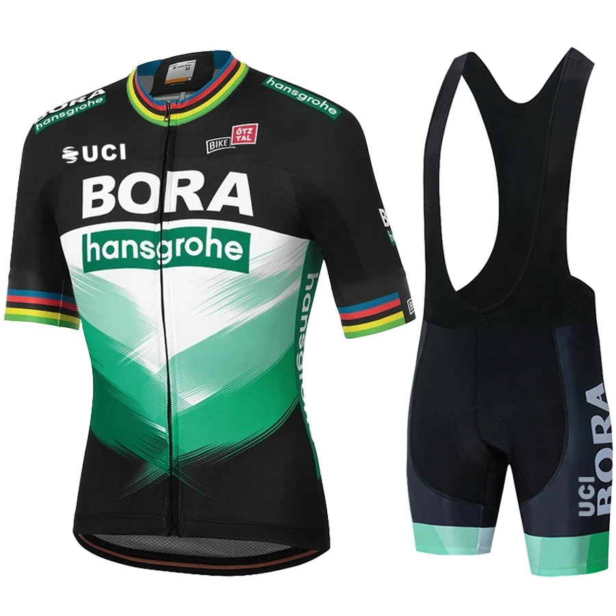 UCI BORA For Bicycle Summer ciclismo abbigliamento 2023 abbigliamento uomo uomo pantaloni da uomo Gel Mtb Outfit Mens set uniforme Jersey maglie