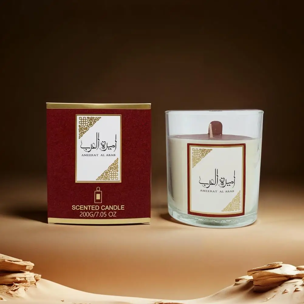 Arab Aromatherapy Candle Premium Gift Box Wax Smokeless Creative Aromatherapy Candle Companion Gift Fragrance Candle