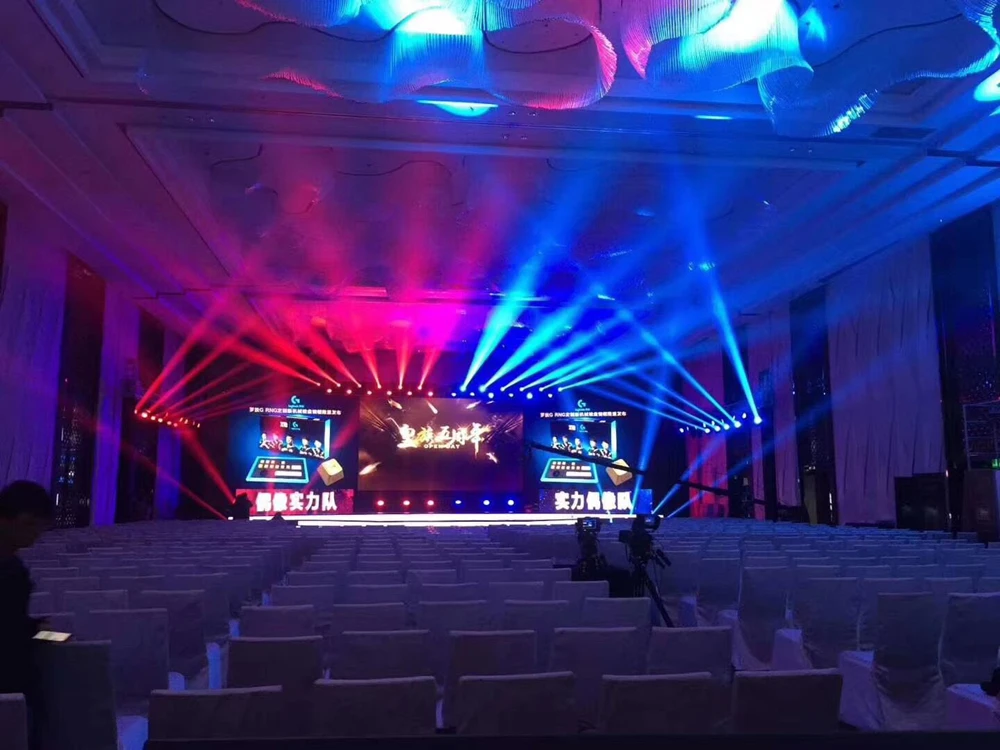 300W LEDビーム&ストロボ RGBW 4in1 48分割ストロボライト 8000K