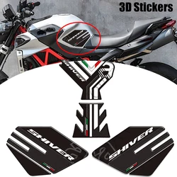 Motocicleta para aprilia sl 750 900 shiver tanque almofada apertos kit de óleo combustível gás joelho adesivos decalques protetor 2018 2019 2020 2021 2022