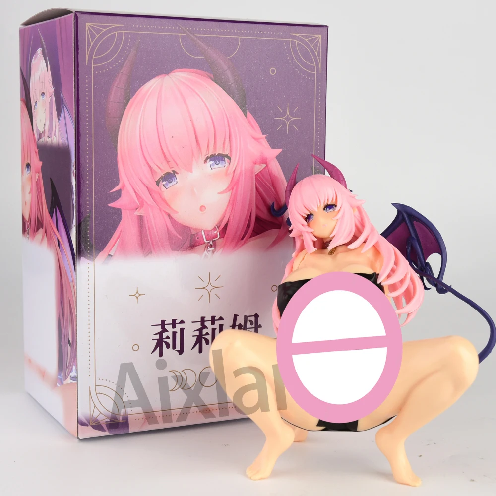 14cm Japanese Anime Figure Succubus Gakuen Nem Figure Lilim Sexy Girl PVC Action Figure Collectible Model Toys Gift